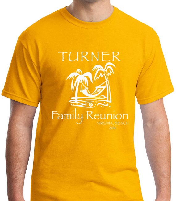 Beach Reunion custom family reunion t-shirts family