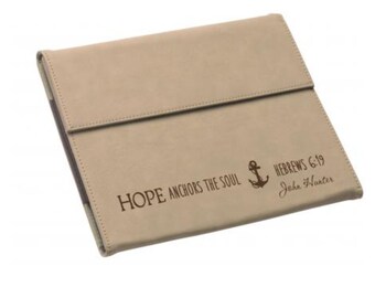 Personalized Ipad Case - Tan