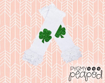 st patricks day leg warmers