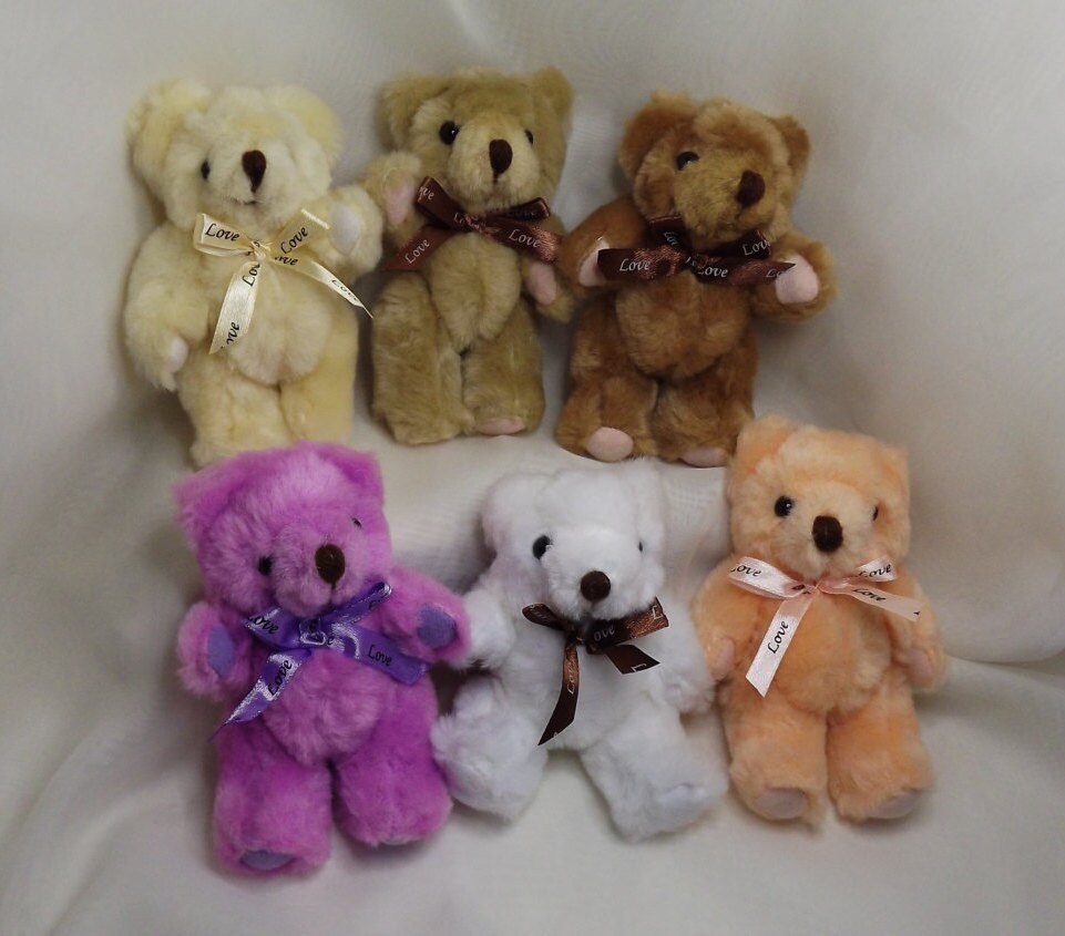 miniature stuffed bears