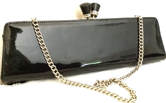 Vintage Clutch Bag Vintage Aldo Purse Patent Leather