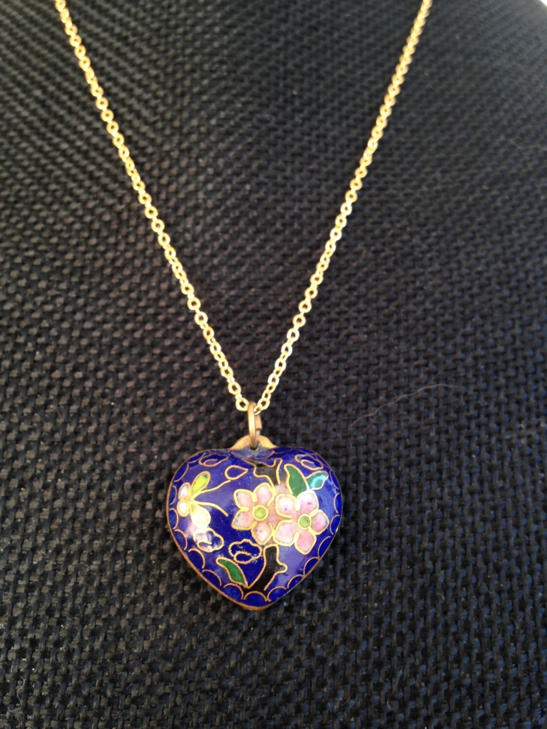 Cloisonne pendant cloisonne pendants blue cloisonne
