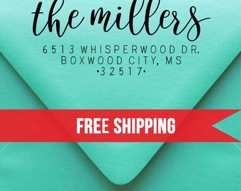 Custom Return Address Stamp-Self Inking-Personalized Stamp
