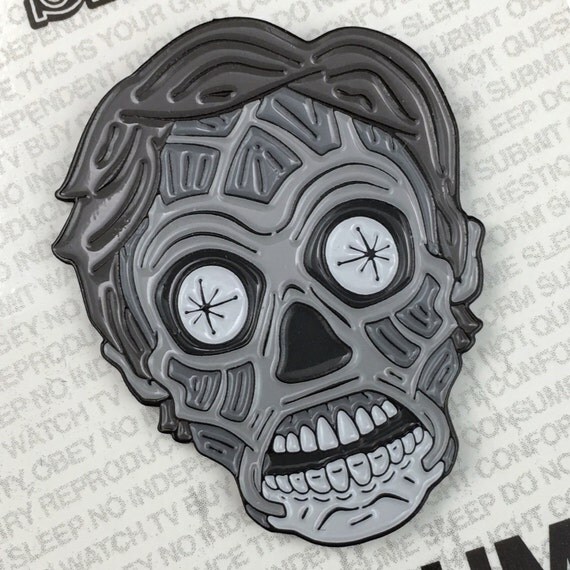 They Live 'CONSUME' B&W Edition Enamel Pin Lapel Pin