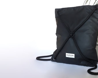 Items similar to Bustle Backpack by Me Sew Crazy, Made and Ready to