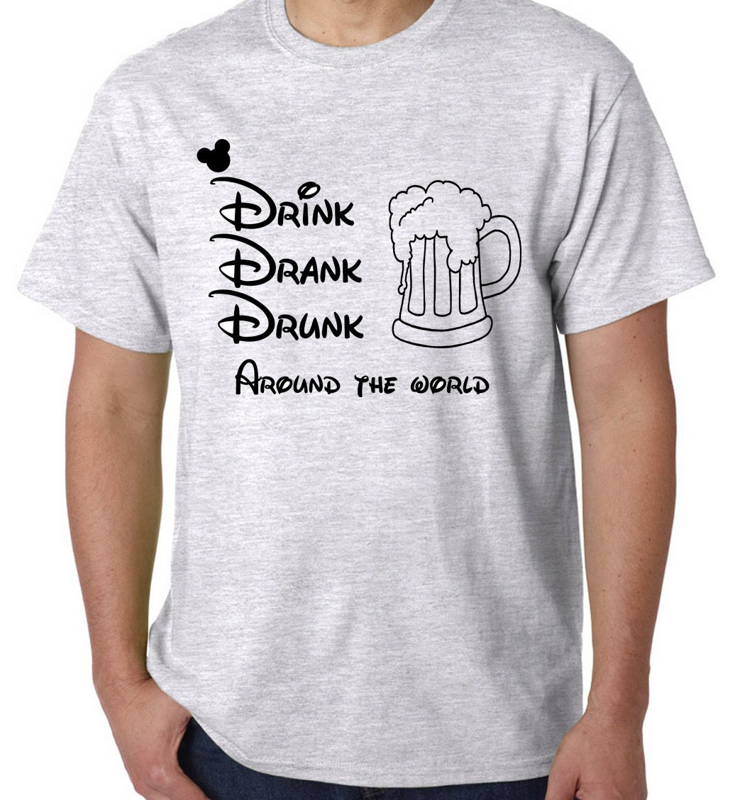 disney drink around the world shirts