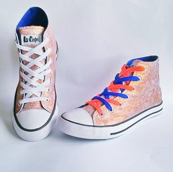 Glitter shoes Gold shoes Bling shoes Custom shoes by Route66VS