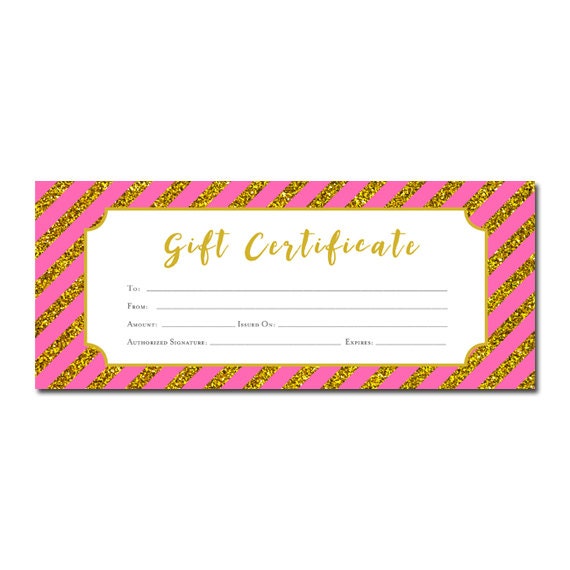 printable-gift-certificate-hot-pink-gold-glitter-gift