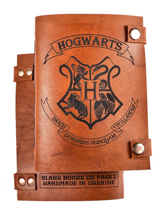Harry Potter notebook Harry Potter journal Harry by BlankLeather