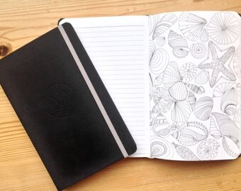 1 Moleskin Colouring Journal, Notebook, Adult Colouring Book, A5