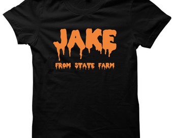 Halloween Shirt Jake From State Farm Halloween Outfit Ladies Shirts Mens Tees Halloween Costume Cheap #Scarecrow Halloween Party 2016