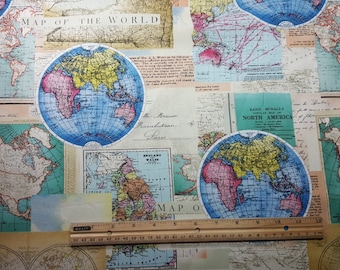 World Map Quilt – Etsy UK