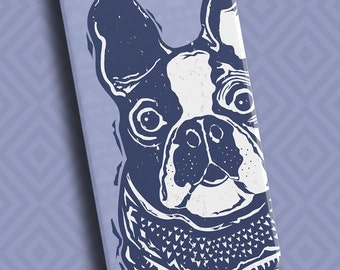 French Bulldog Phone Case | Custom Frenchy Phone Case | Custom iPod Case | Available in 8 Color Combinations