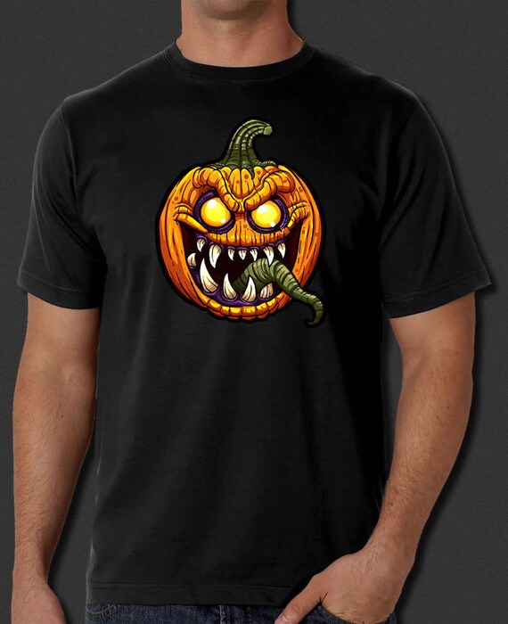 Halloween Pumpkin Spooky Jack O'lantern Costume Black
