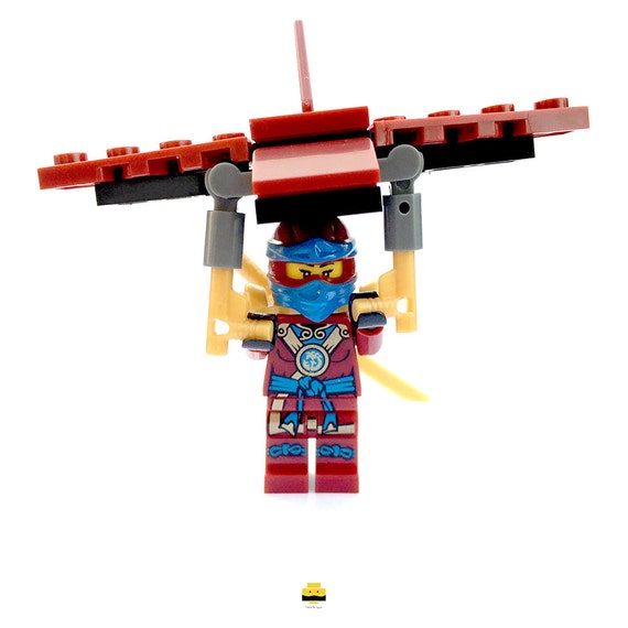 glider to 1 y 3 how assemble in SALE with Figurine Air Ninjago Mini by Nya : Custom