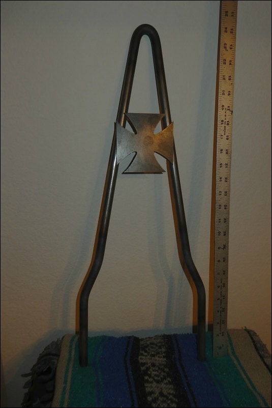 Maltese Cross Sissy Bar