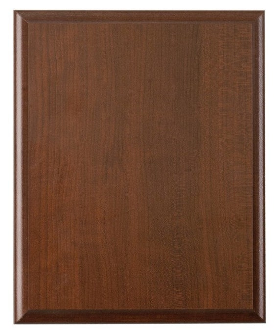 Blank Cherry Finish Plaque Boards for Custom Awards 4 Sizes