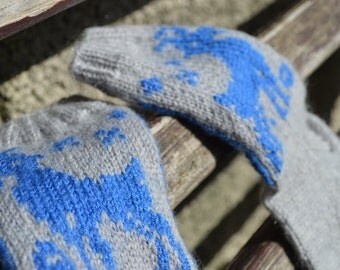 Deer Socks, Grey Knit Clothes, Deer Costume, Gift for Kids, Boys Socks, Girls Socks, Funny Socks, Autumn Legwarmers, Christmas Boot Socks
