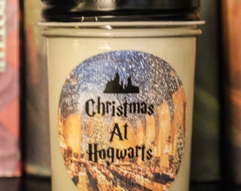 Christmas At Hogwarts 100% Soy Candle Harry Potter Inspired Candle