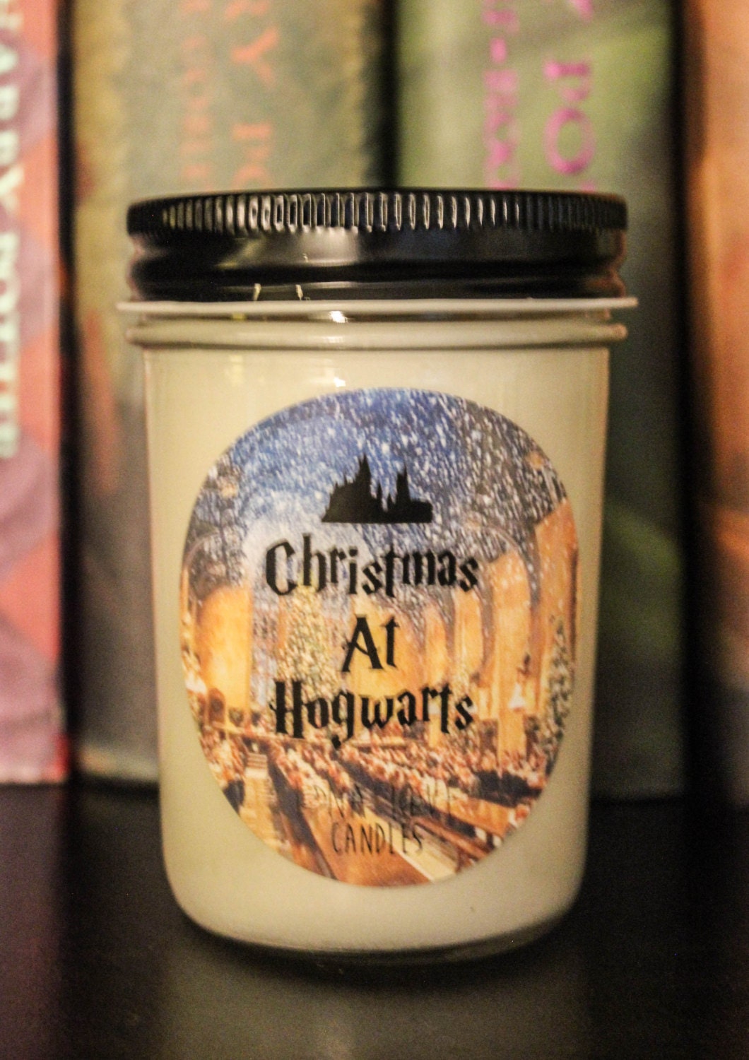 Christmas At Hogwarts 100 Soy Candle Harry Potter Inspired
