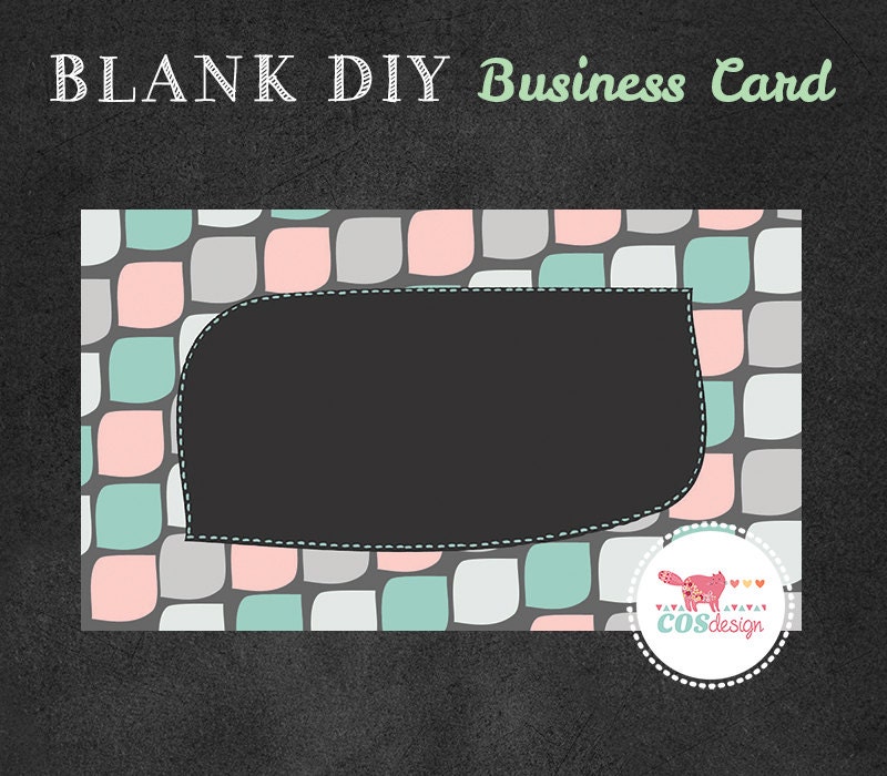 Diy Business Cards Free Template