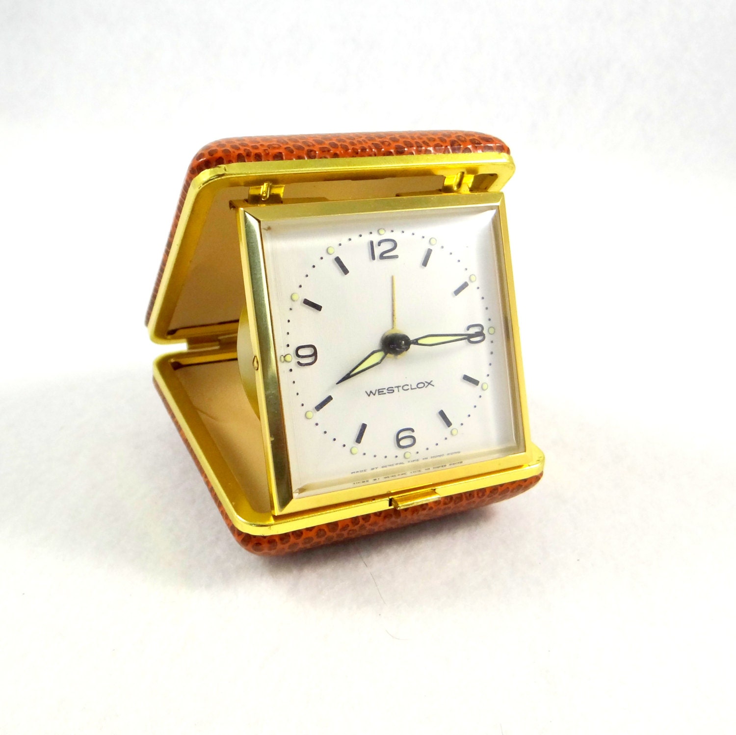 Vintage Westclox Travel Alarm Clock