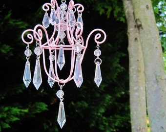 Pink Pixie Car Chandelier MADE TO ORDER