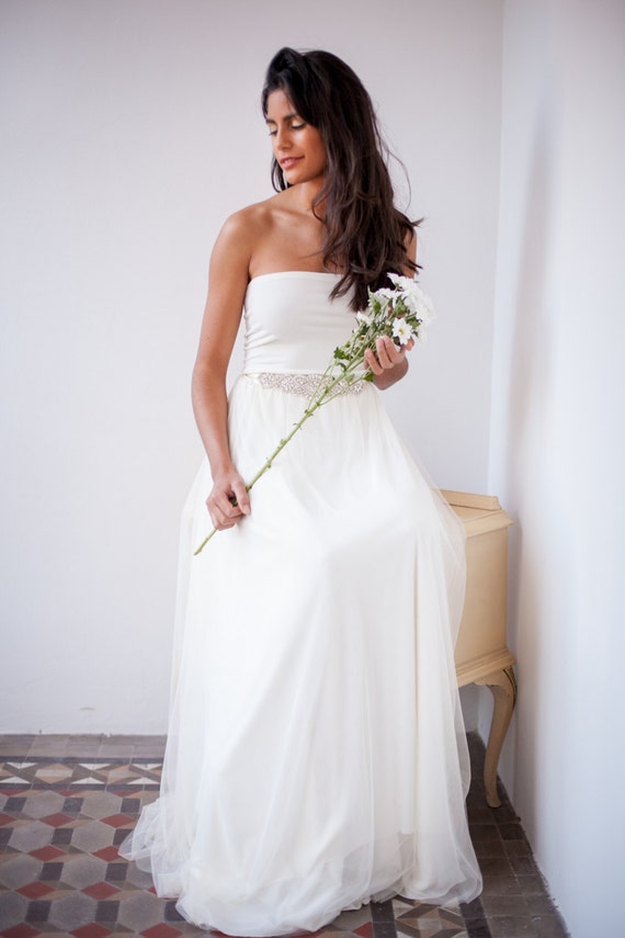two piece tulle skirt and top