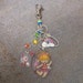 Closeout Rainbow Brite and Twink Purse Charm, Cute Zipper Pull, Backpack accessory, Rainbow Charm, Handmade