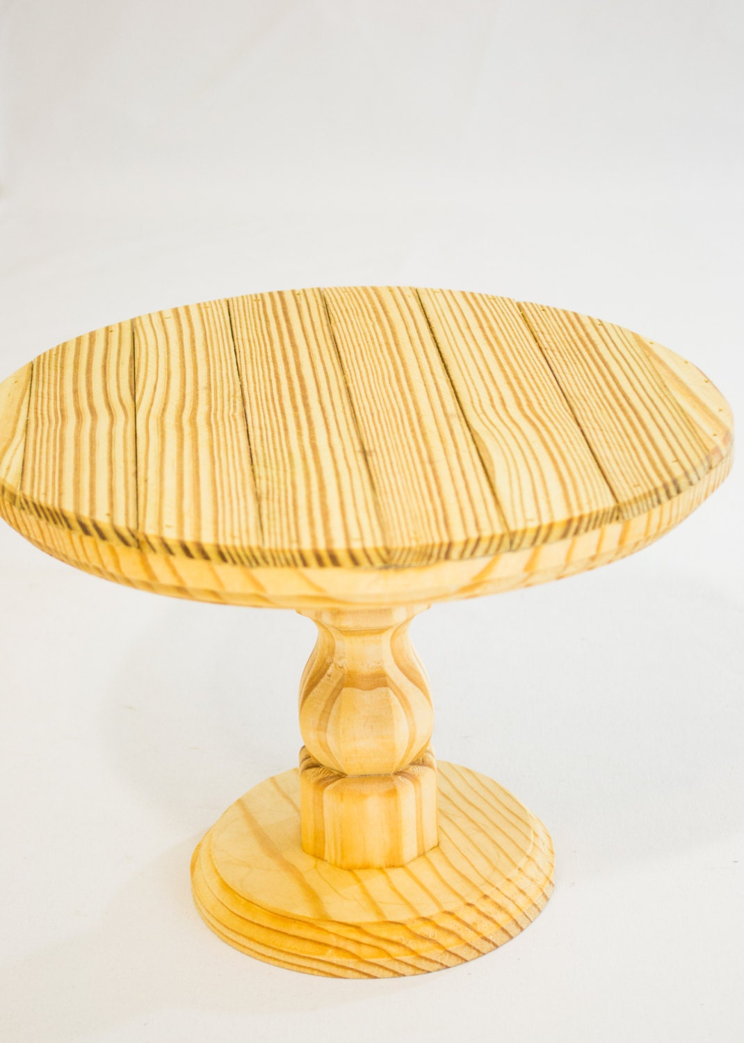 wooden cake stands