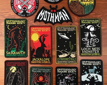 2 PATCH PACK: Cryptozoology Tracking Society