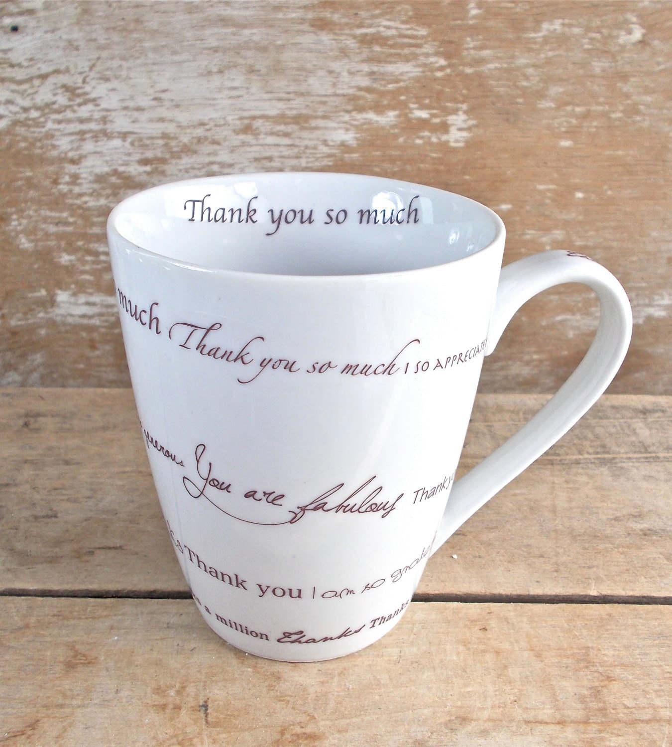 Thank You Mug Endlessly Grateful Coffee Cup Reminder to be