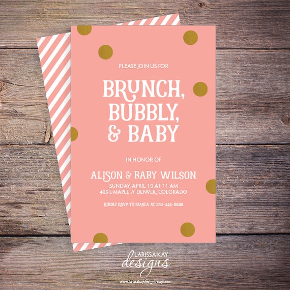 Baby Shower Brunch Invitations 7