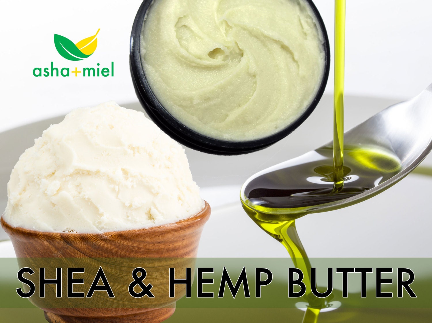 Whipped Shea and Hemp Butter Whipped Hair Butter Body
