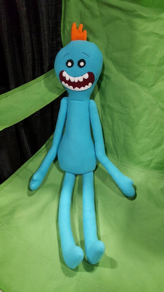 mr meeseeks plush toy