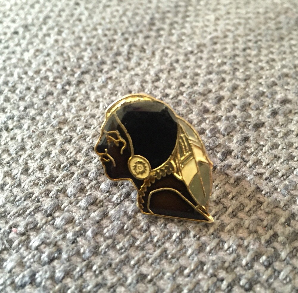 Vintage Lapel Pin or Hat Pin Native American