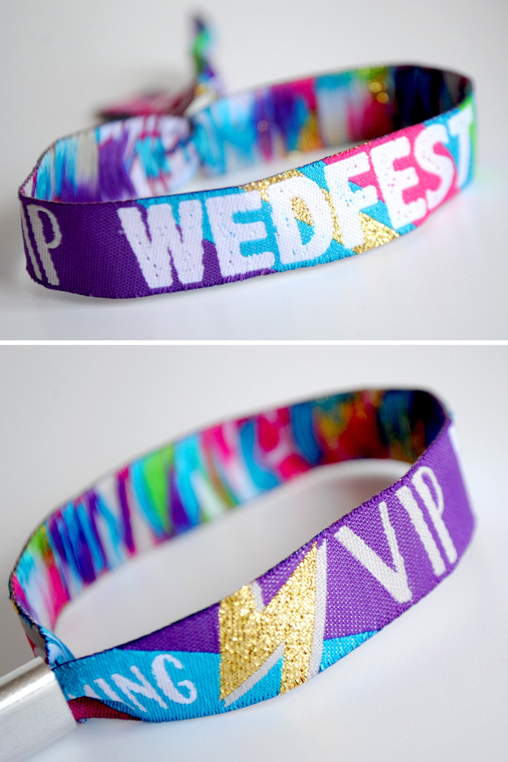 Wedfest Festival Wedding Wristbands