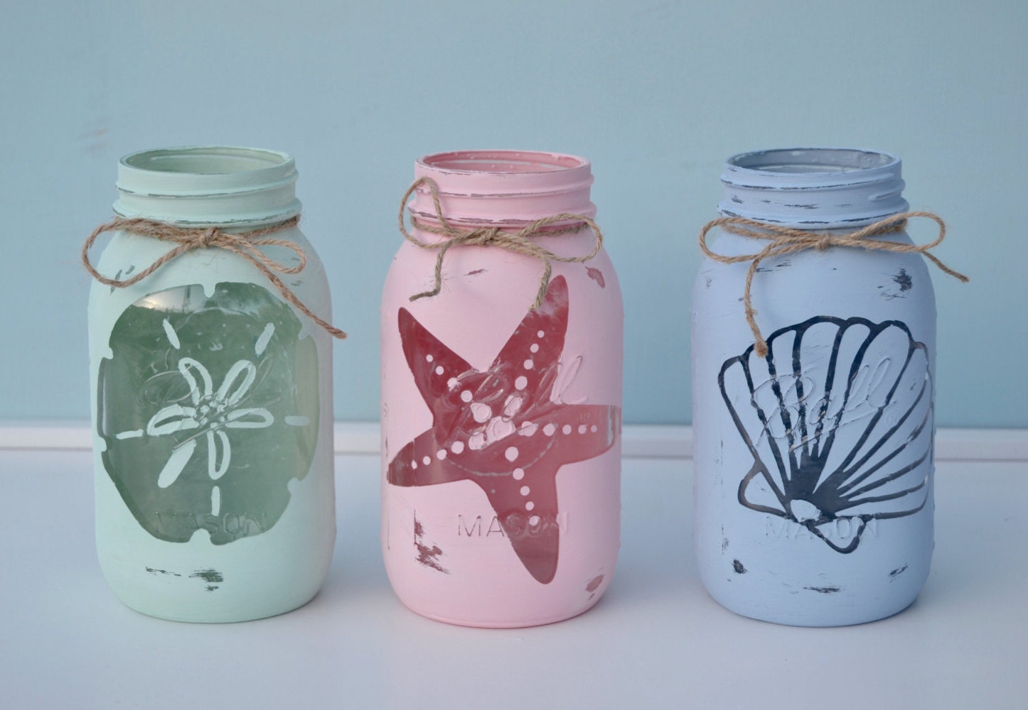 nautical decor mason jars shabby chic beach decor beach nautical decor mason jars shabby chic beach decor beach