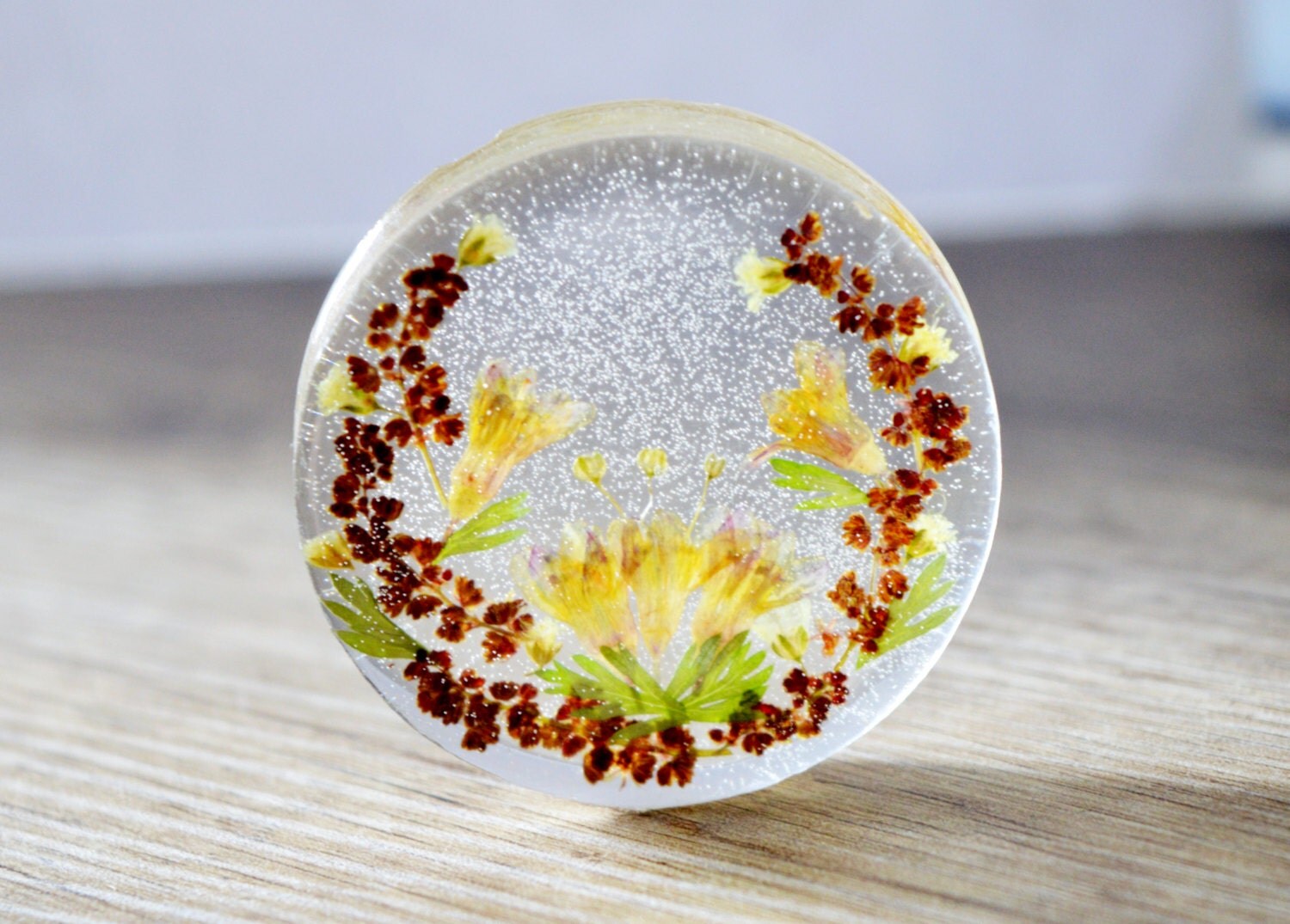 real flower gauges real flowers plugs wedding gauges ear