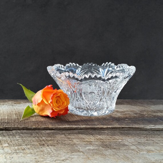 Lead Crystal Bowl Small Candy Dish Nachtmann Bleikristall