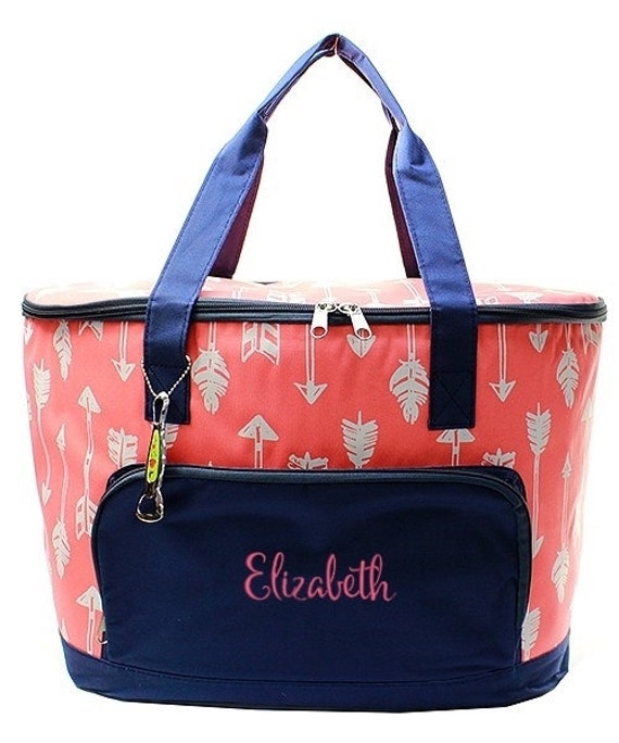 coral beach tote