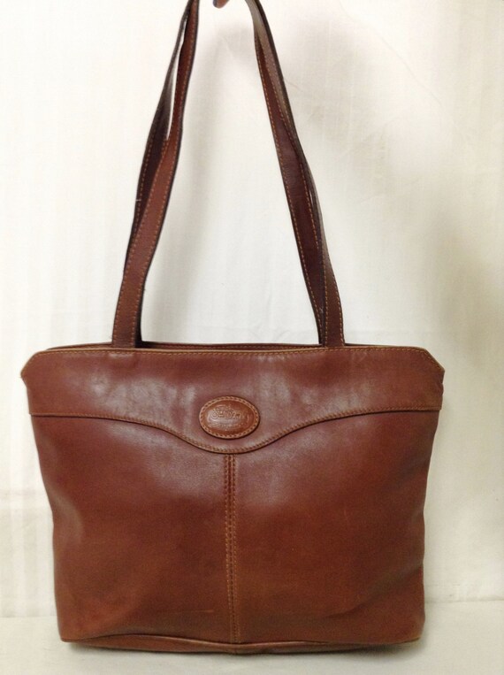 Free Ship Cobb and Co Leather Purse Brown Shoulder Bag