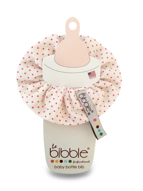 Le bibble baby bottle bib bottle trainer and dribble catcher