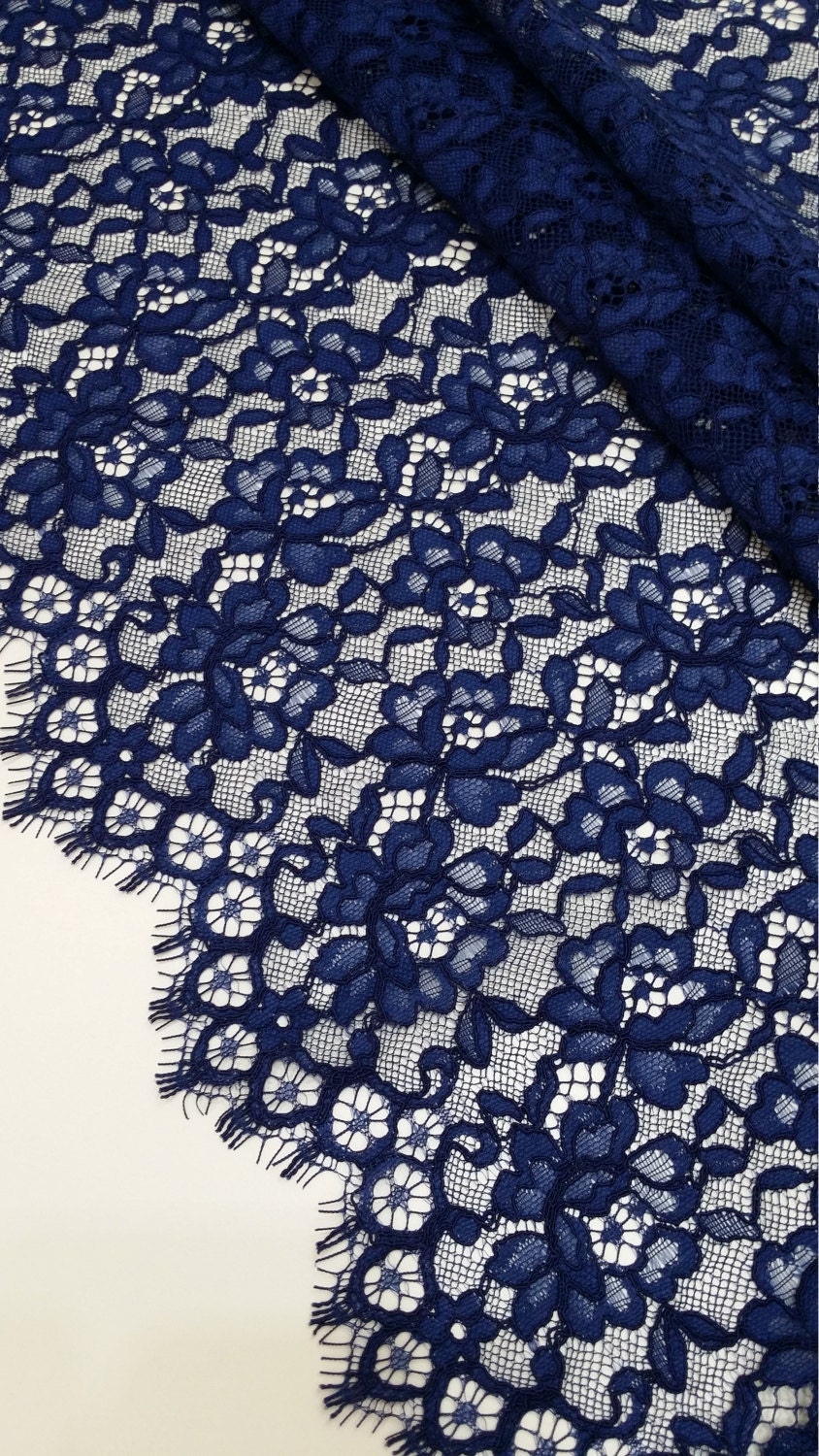 navy lace