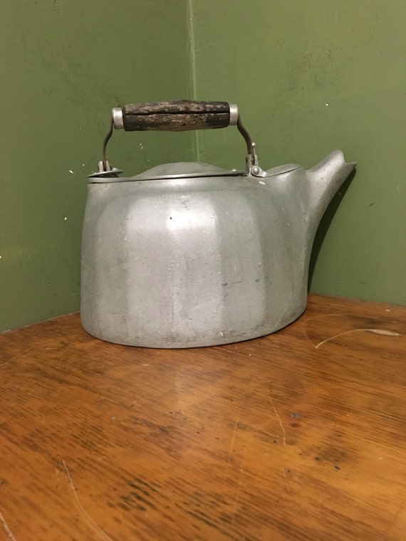 Vintage Griswold aluminum tea kettle