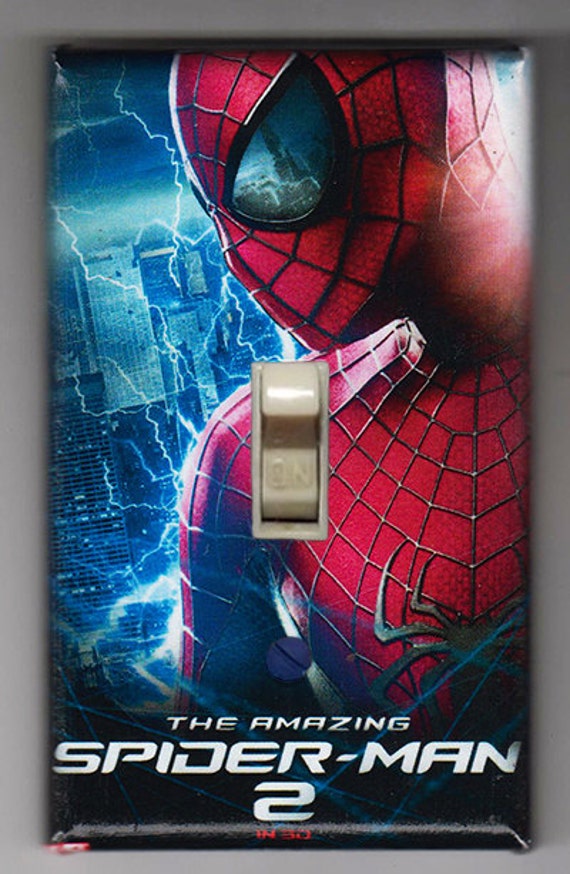 Items similar to Amazing Spider Man 2 Light Switch Cover Plate