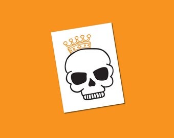 halloween skull tattoo king skeleton royal skull temporary tattoo black orange halloween costume king pirate tattoos - Halloween Skull halloween skull tattoo king skeleton royal skull temporary tattoo black orange halloween costume king pirate tattoos - Halloween Skull