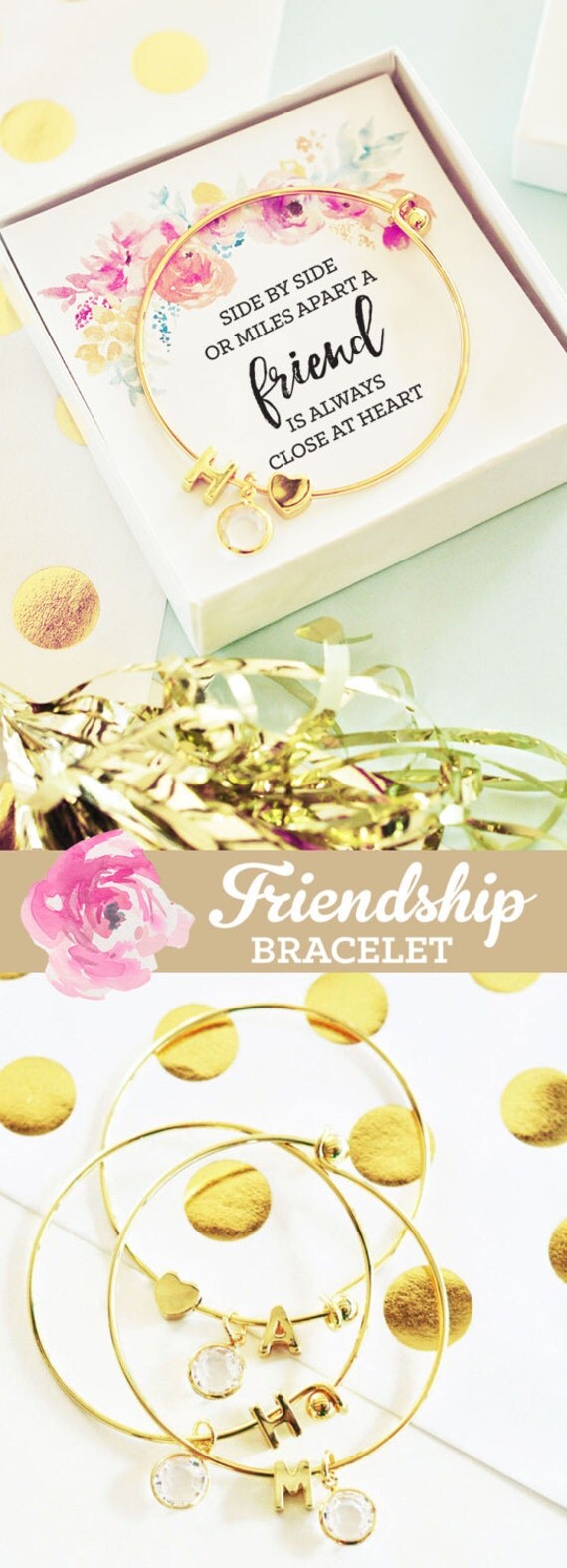 Best Friend Bracelet Friendship Bracelet Best Friend Birthday Gift