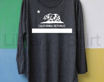 california republic shirt long sleeve