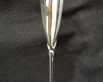 Vintage French Baccarat Champagne Flute Dom Perignon Crystal